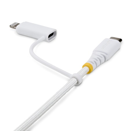StarTech.com 2M (6Ft) 2-In-1 Rugged Usb-C